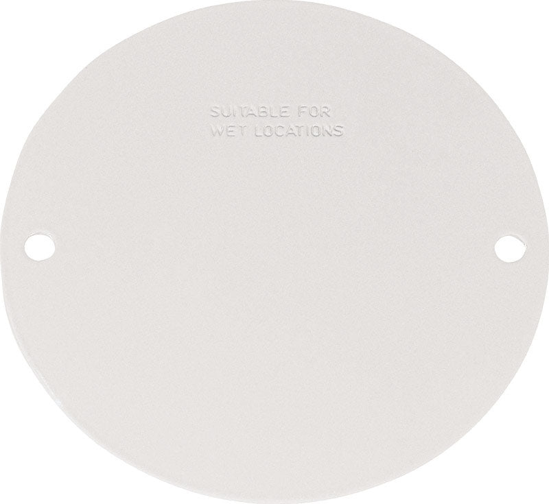 Sigma Engineered Solutions Round Steel Flat Box Cover
