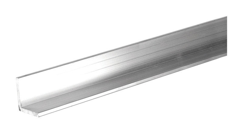 SteelWorks 1/8 in. X 1-1/4 in. W X 72 in. L Aluminum Angle