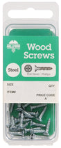 Hillman No. 4 X 3/4 in. L Phillips Zinc-Plated Wood Screws 25 pk