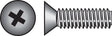 Hillman No. 10-24 X 2 in. L Phillips Flat Head Zinc-Plated Steel Machine Screws 100 pk