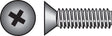Hillman No. 1/4-20 X 1-1/4 in. L Phillips Flat Head Zinc-Plated Steel Machine Screws 100 pk