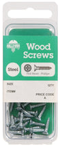 Hillman No. 8 X 1-3/4 in. L Phillips Zinc-Plated Wood Screws 8 pk