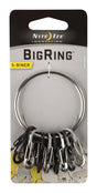 Nite Ize BigRing 2 in. D Stainless Steel Silver Loop Key Ring