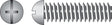 Hillman No. 6-32 X 3/8 in. L Combination Round Head Zinc-Plated Steel Machine Screws 100 pk
