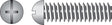Hillman No. 6-32 X 3/4 in. L Combination Round Head Zinc-Plated Steel Machine Screws 100 pk