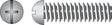 Hillman No. 8-32 X 1-1/4 in. L Combination Round Head Zinc-Plated Steel Machine Screws 100 pk