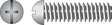Hillman No. 8-32 X 2 in. L Combination Round Head Zinc-Plated Steel Machine Screws 100 pk