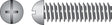 Hillman No. 10-32 X 1/2 in. L Combination Round Head Zinc-Plated Steel Machine Screws 100 pk