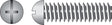 Hillman No. 10-24 X 1-1/4 in. L Combination Round Head Zinc-Plated Steel Machine Screws 100 pk