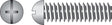 Hillman No. 10-24 X 1-1/2 in. L Combination Round Head Zinc-Plated Steel Machine Screws 100 pk