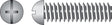 Hillman No. 1/4-20 X 1-1/2 in. L Combination Round Head Zinc-Plated Steel Machine Screws 100 pk