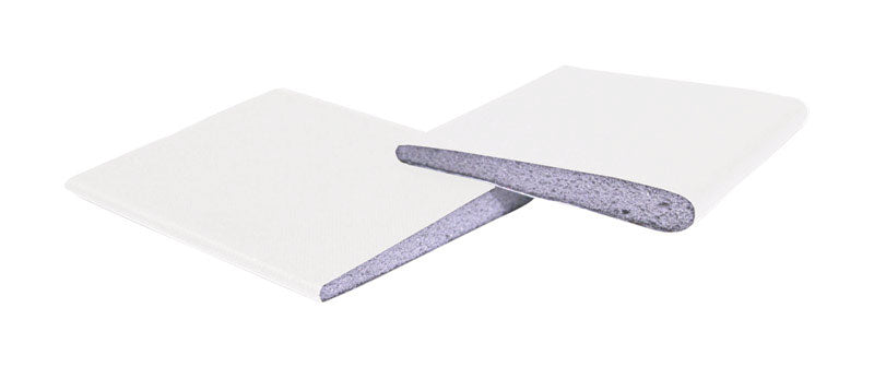 M-D White Foam/Vinyl Corner Weatherseals For Doors 1-3/4 in. L X 0.13 in.