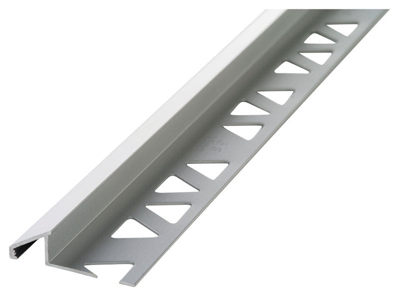 M-D 3/8 in. H X 96 in. L Prefinished Clear Aluminum Moulding