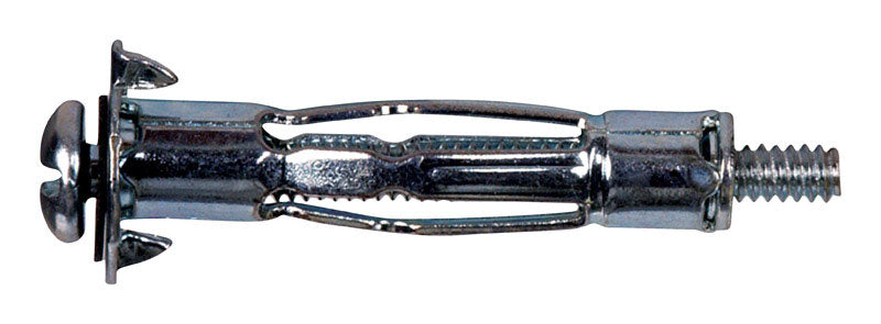 Hillman 1/4 in. D X 1-1/4 in. L Metal Pan Head Hollow Wall Anchors 5 pk