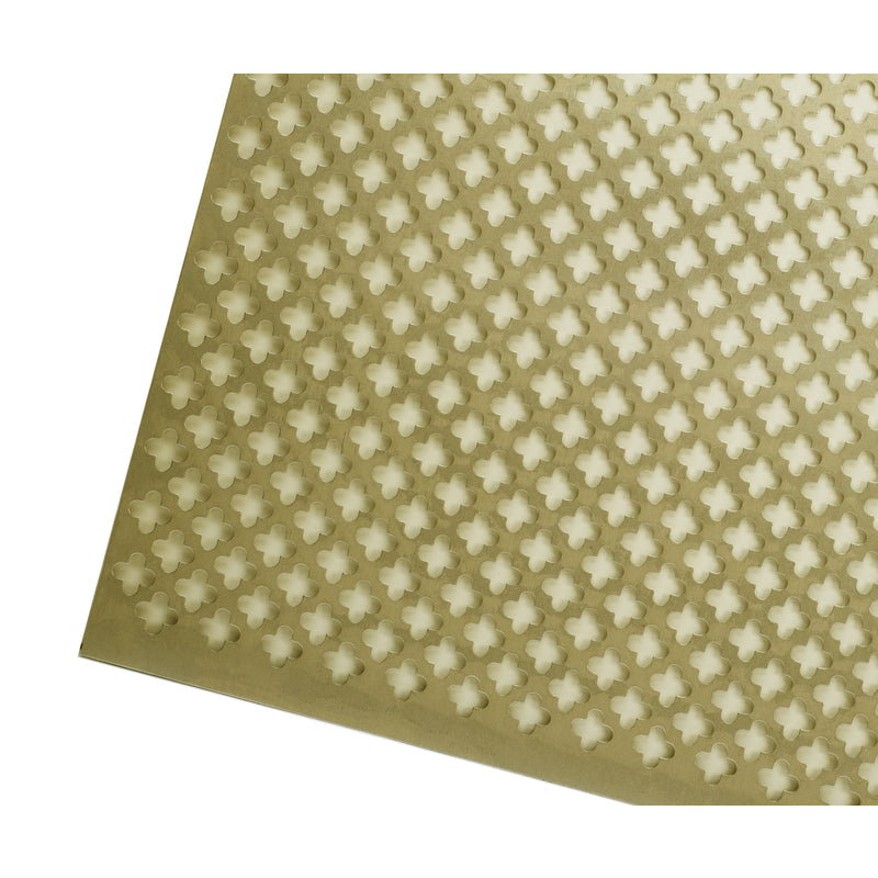 M-D 0.025 in. X 3 ft. W X 3 ft. L Aluminum Cloverleaf Sheet Metal