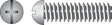 Hillman No. 8-32 X 1-3/4 in. L Combination Round Head Zinc-Plated Steel Machine Screws 100 pk