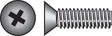 Hillman No. 1/4-20 X 1-1/2 in. L Phillips Flat Head Stainless Steel Machine Screws 100 pk