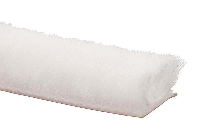 Prime-Line Owens Corning White Vinyl Weatherstrip For Doors and Windows 216 in. L X 0.25 in.