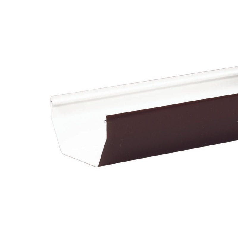 Amerimax 5 in. H X 5 in. W X 120 in. L Brown Vinyl K Gutter