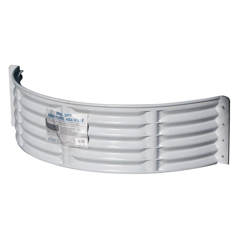 Amerimax 24 in. H X 37 in. W Plastic Area Wall