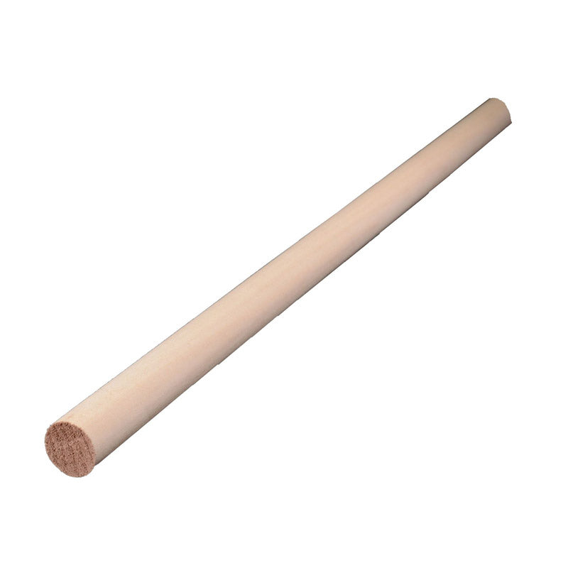 Alexandria Moulding Round Ramin Hardwood Dowel 7/8 in. D X 36 in. L 1 pk Brown