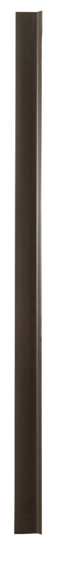 M-D 0.13 in. H X 48 in. L Prefinished Brown Vinyl Wall Base