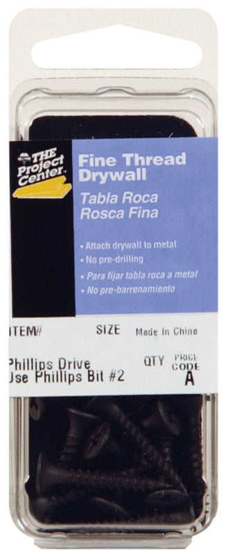 Hillman No. 6 X 1-5/8 in. L Phillips Drywall Screws 10 pk