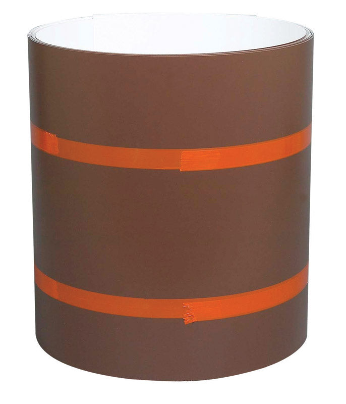 Amerimax 10 in. W X 50 ft. L Aluminum Painted Coil Brown/White