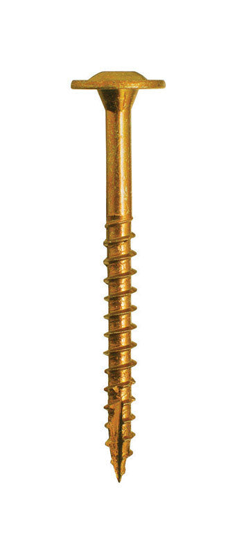 GRK Fasteners No. 8 X 3-1/8 in. L Star Coated Cabinet Screws 1000 pk