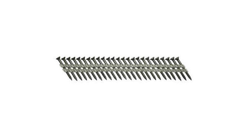 TigerClaw 1-1/2 in. L Angled Strip Black Oxide Scrail Fasteners 930 pk