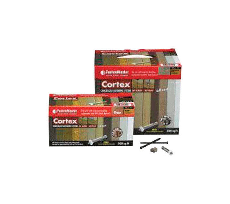 FastenMaster Cortex 2-3/4 in. L Spiced Rum Torx Ttap Star Head Deck Screws and Plugs Kit 1 pk