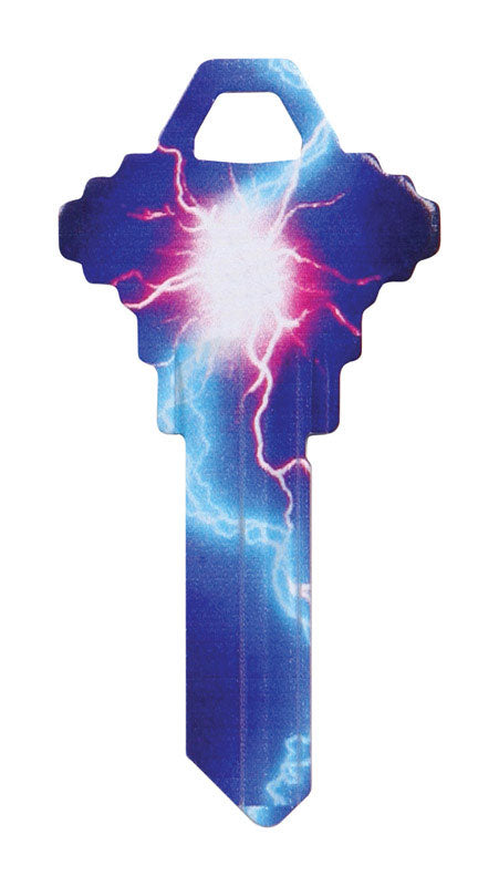 Hillman Wackey Lightning House/Office Universal Key Blank Single