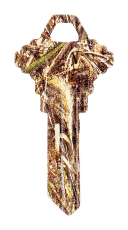 Hillman RealTree Brown House/Office Universal Key Blank Single