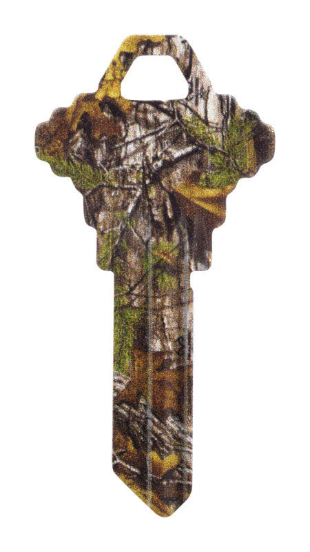 Hillman RealTree Green House/Office Universal Key Blank Single