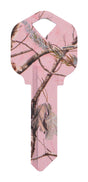 Hillman RealTree Pink House/Office Universal Key Blank Single