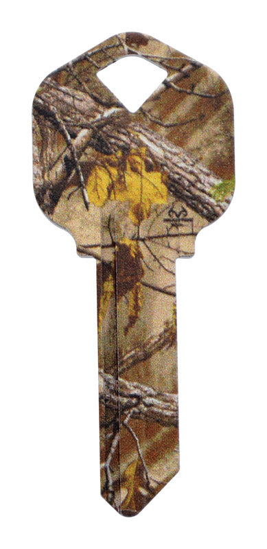 Hillman RealTree Green House/Office Universal Key Blank Single
