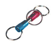 HILLMAN Metal Blue/Pink Valet Key Chain