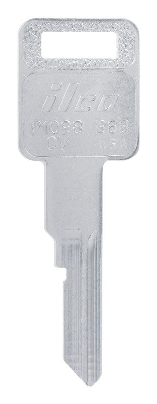 Hillman Automotive Key Blank B63 Single For GM