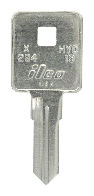 Hillman Motorcycle Key Blank HYD-13 Double For Harley
