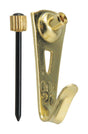OOK Brass-Plated Blue Picture Hanger 20 lb 3 pk