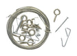 OOK Brass-Plated Hanger Picture Hanging Kit 100 lb 17 pk