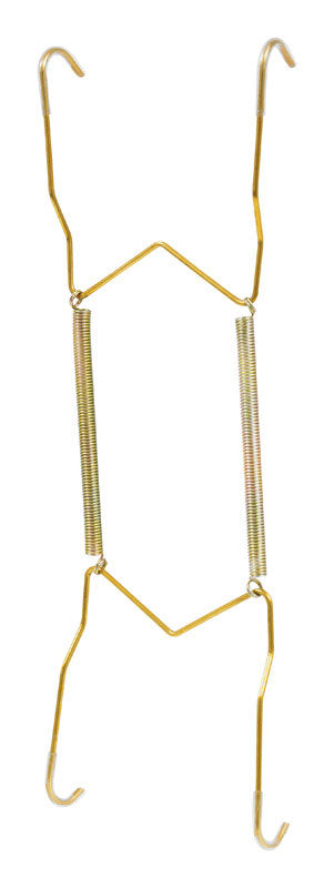 Hillman 11 in. Brass Plate Hanger