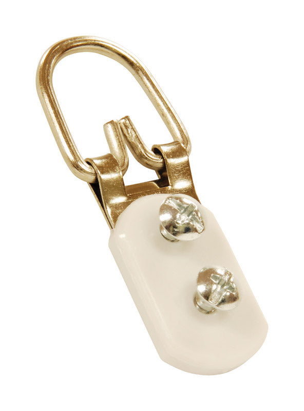 OOK Nickel Plated Ring Hanger 20 lb 3 pk