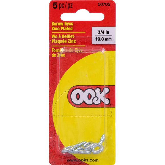 OOK Zinc Picture Hanging Set 5 lb 5 pk