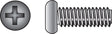 Hillman No. 1/4-20 X 1-1/2 in. L Phillips Flat Head Stainless Steel Machine Screws 100 pk