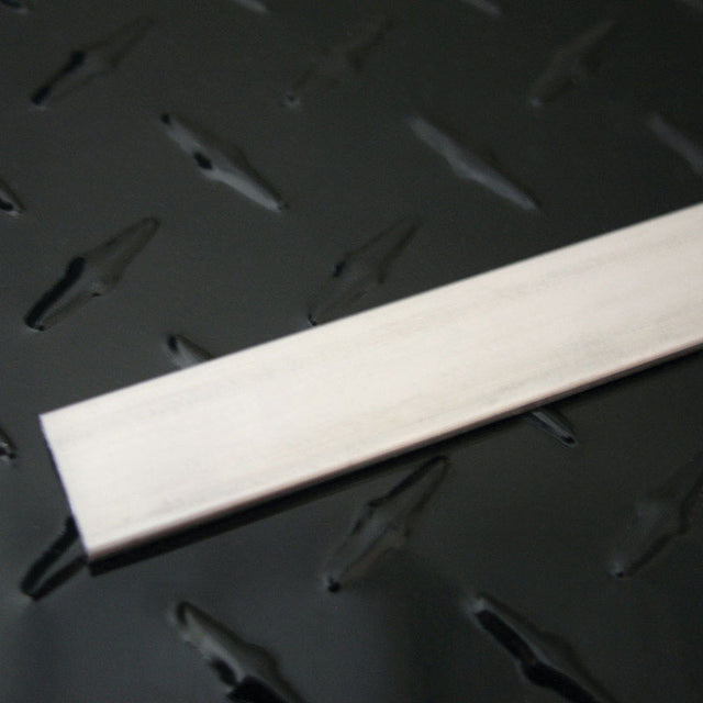 M-D 1/4 in. X 1 in. W X 72 in. L Aluminum Flat Bar 1 pk