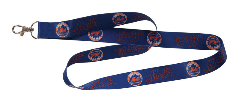 HILLMAN MLB Polyester Blue Carabiner Clip Lanyard