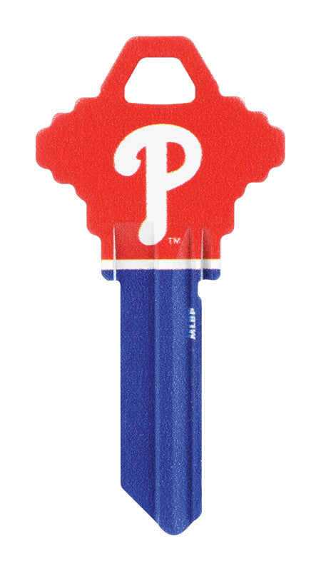 Hillman MLB Philadelphia Phillies House/Office Key Blank 68 SC1 Single