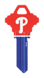 Hillman MLB Philadelphia Phillies House/Office Key Blank 68 SC1 Single
