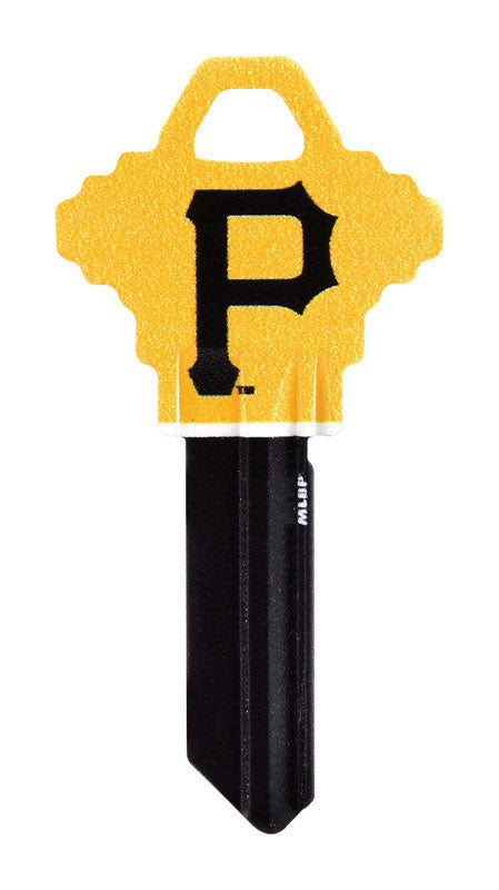 Hillman Pittsburgh Pirates Painted Key House/Office Key Blank Single